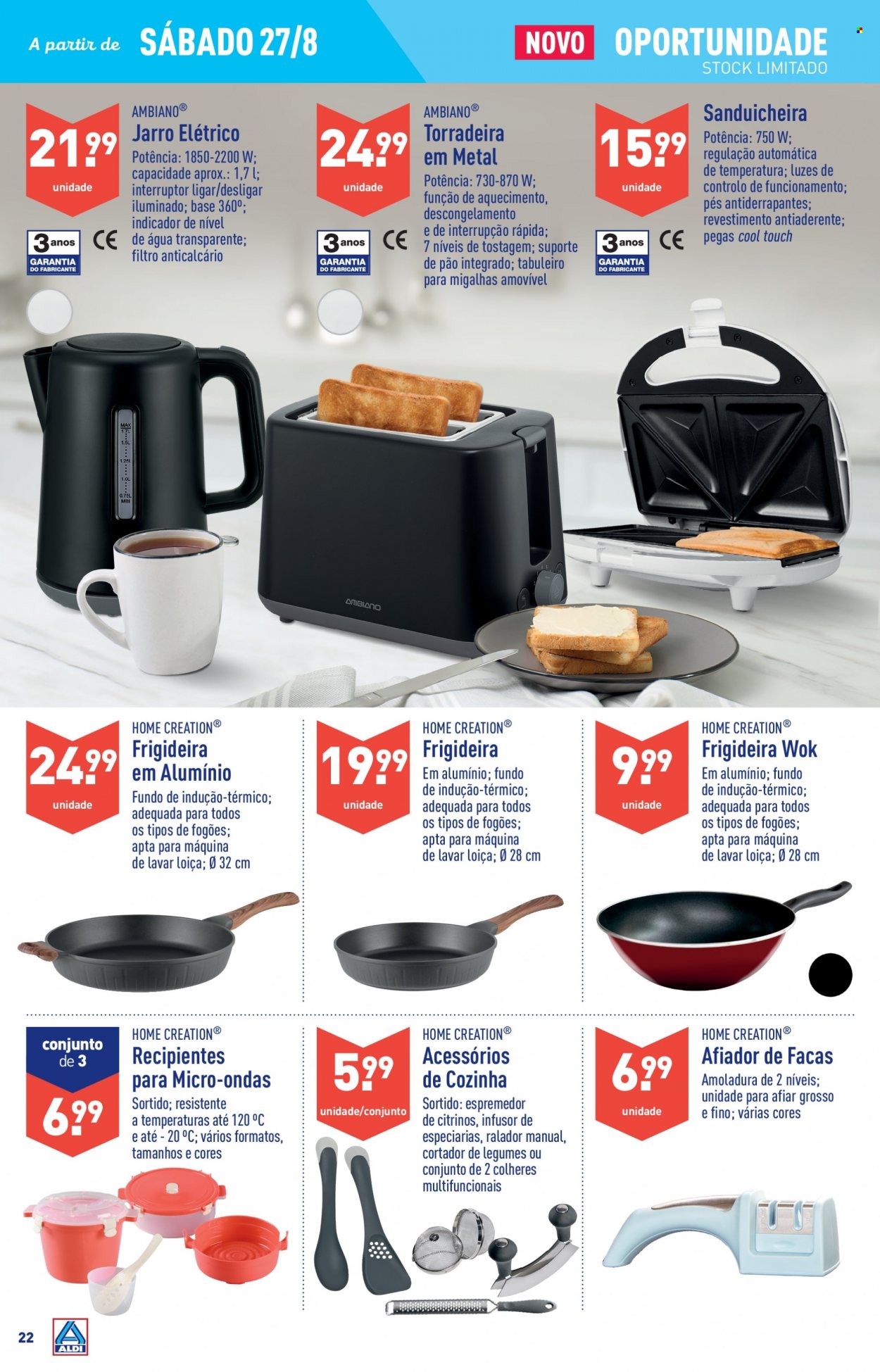 Folheto Aldi - 24.8.2022 - 30.8.2022. Página 22