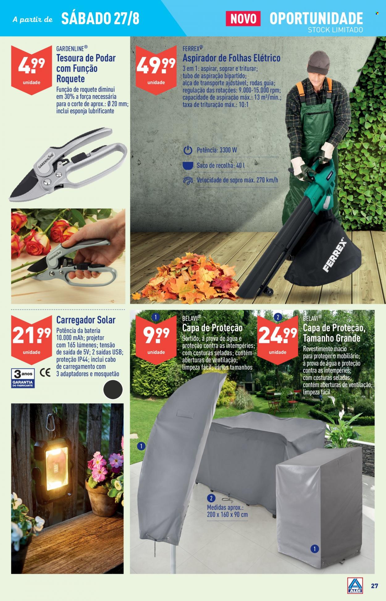 Folheto Aldi - 24.8.2022 - 30.8.2022. Página 27