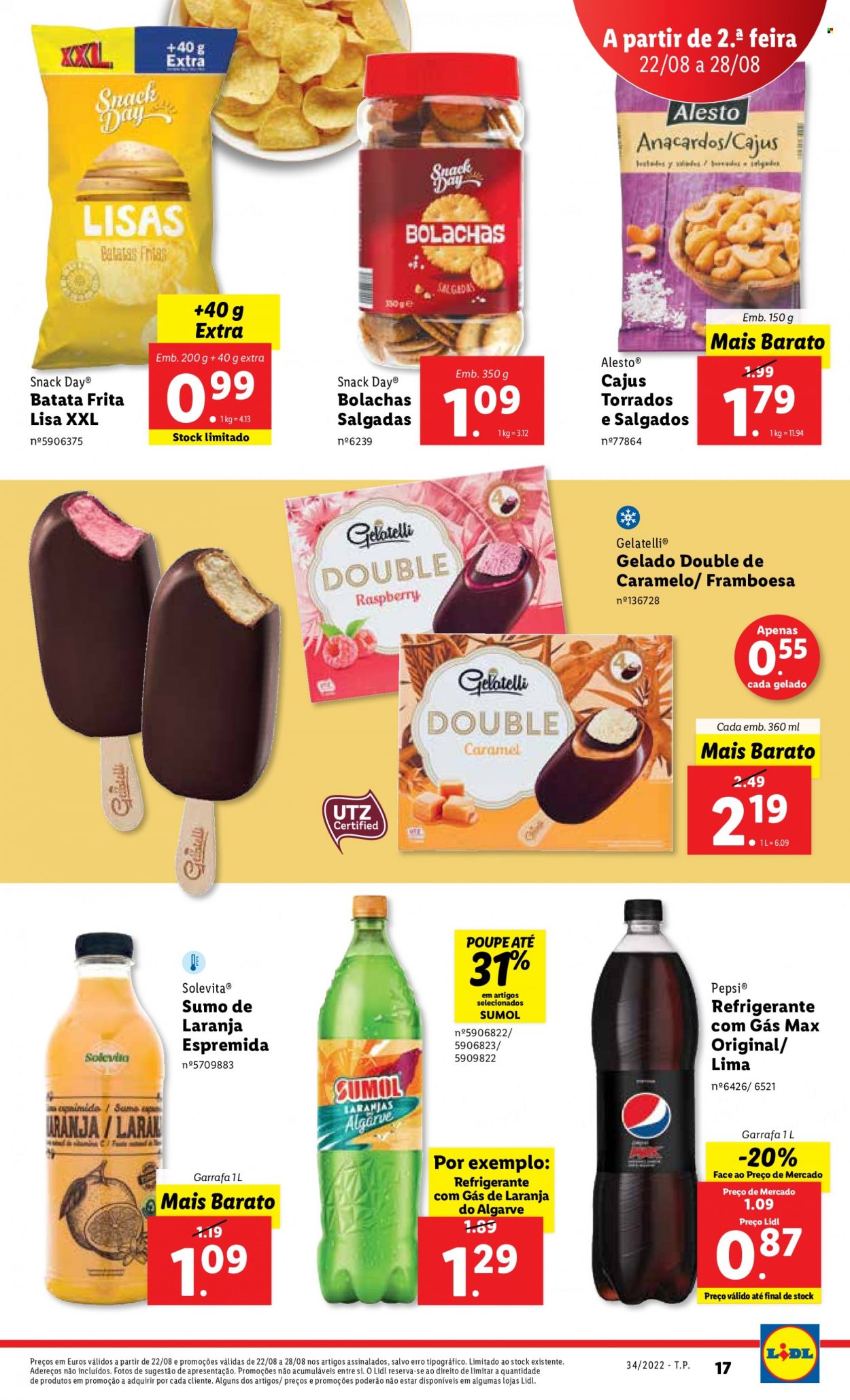 Folheto Lidl - 22.8.2022 - 28.8.2022. Página 39