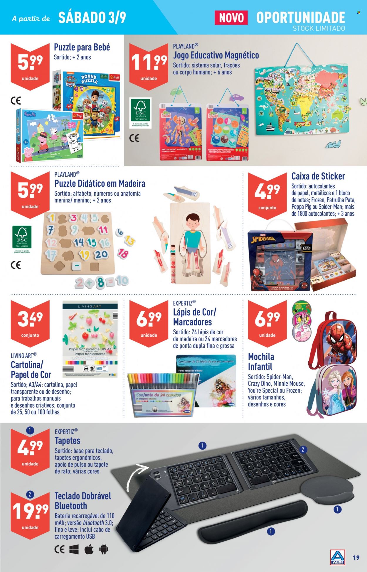 Folheto Aldi - 31.8.2022 - 6.9.2022. Página 19