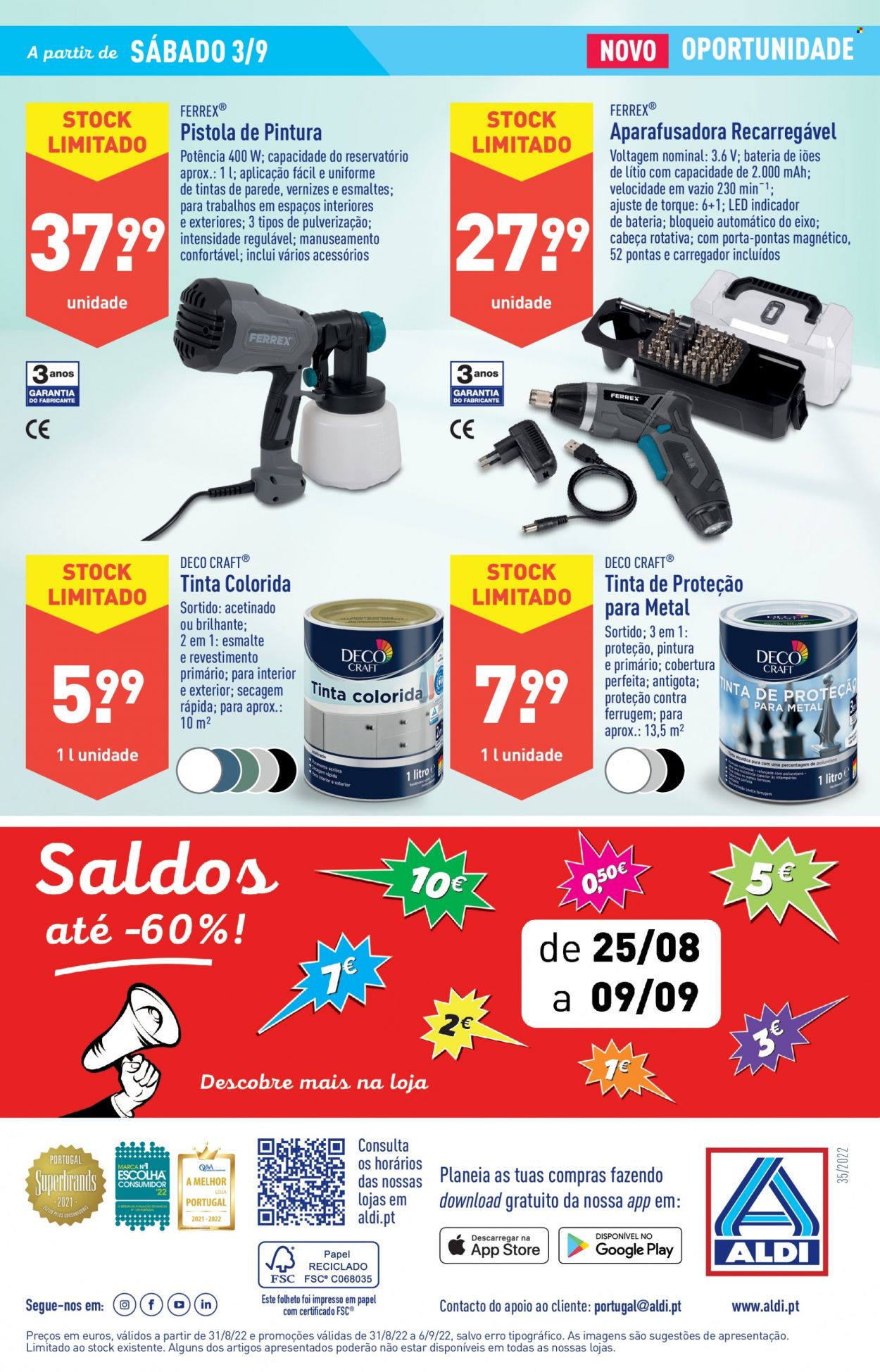 Folheto Aldi - 31.8.2022 - 6.9.2022. Página 24