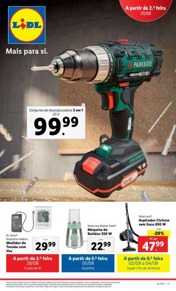 Folheto Lidl - 29.8.2022 - 4.9.2022.
