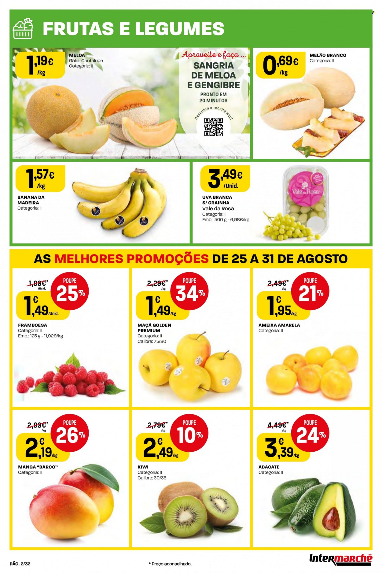 Folheto Intermarché - 25.8.2022 - 31.8.2022. Página 2