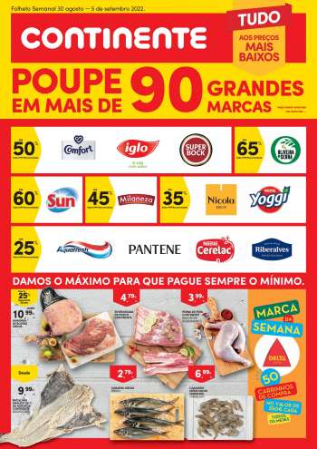 Folheto Continente - 30.8.2022 - 5.9.2022.