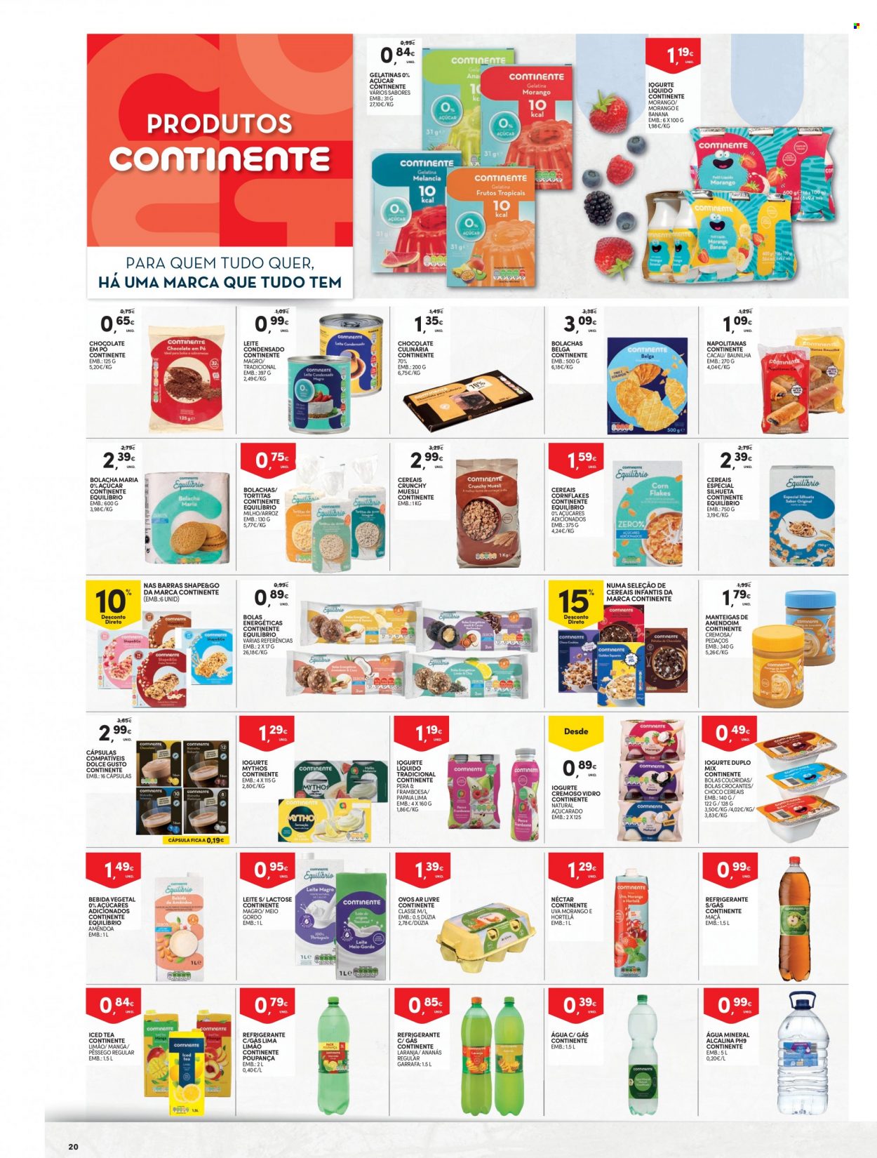 Folheto Continente - 30.8.2022 - 5.9.2022. Página 20