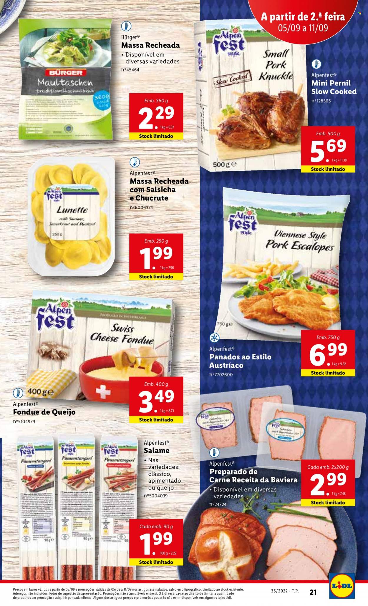 Folheto Lidl - 5.9.2022 - 11.9.2022. Página 21