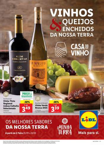 Folheto Lidl - 5.9.2022 - 18.9.2022.