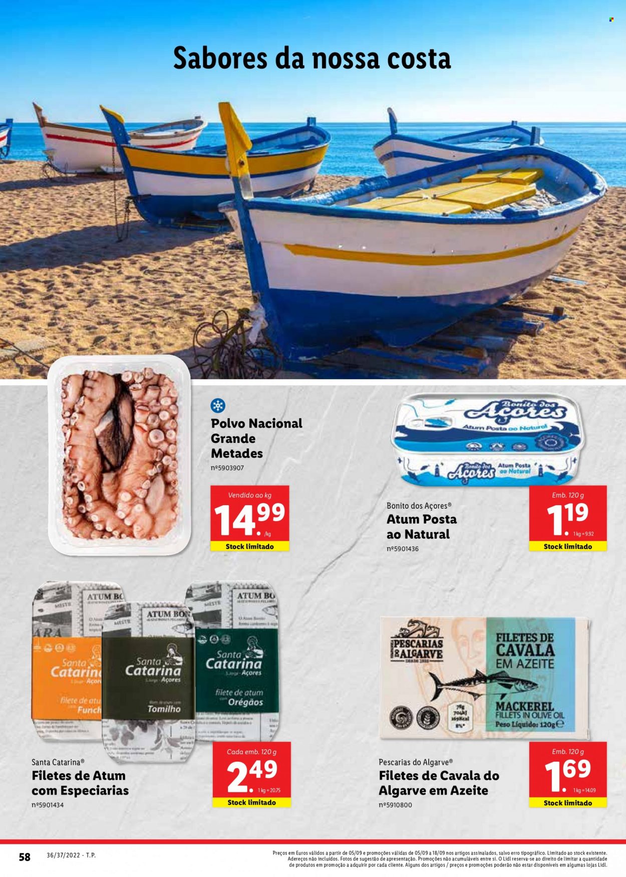Folheto Lidl - 5.9.2022 - 18.9.2022. Página 58
