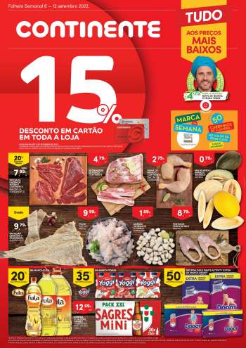 Folheto Continente - 6.9.2022 - 12.9.2022.
