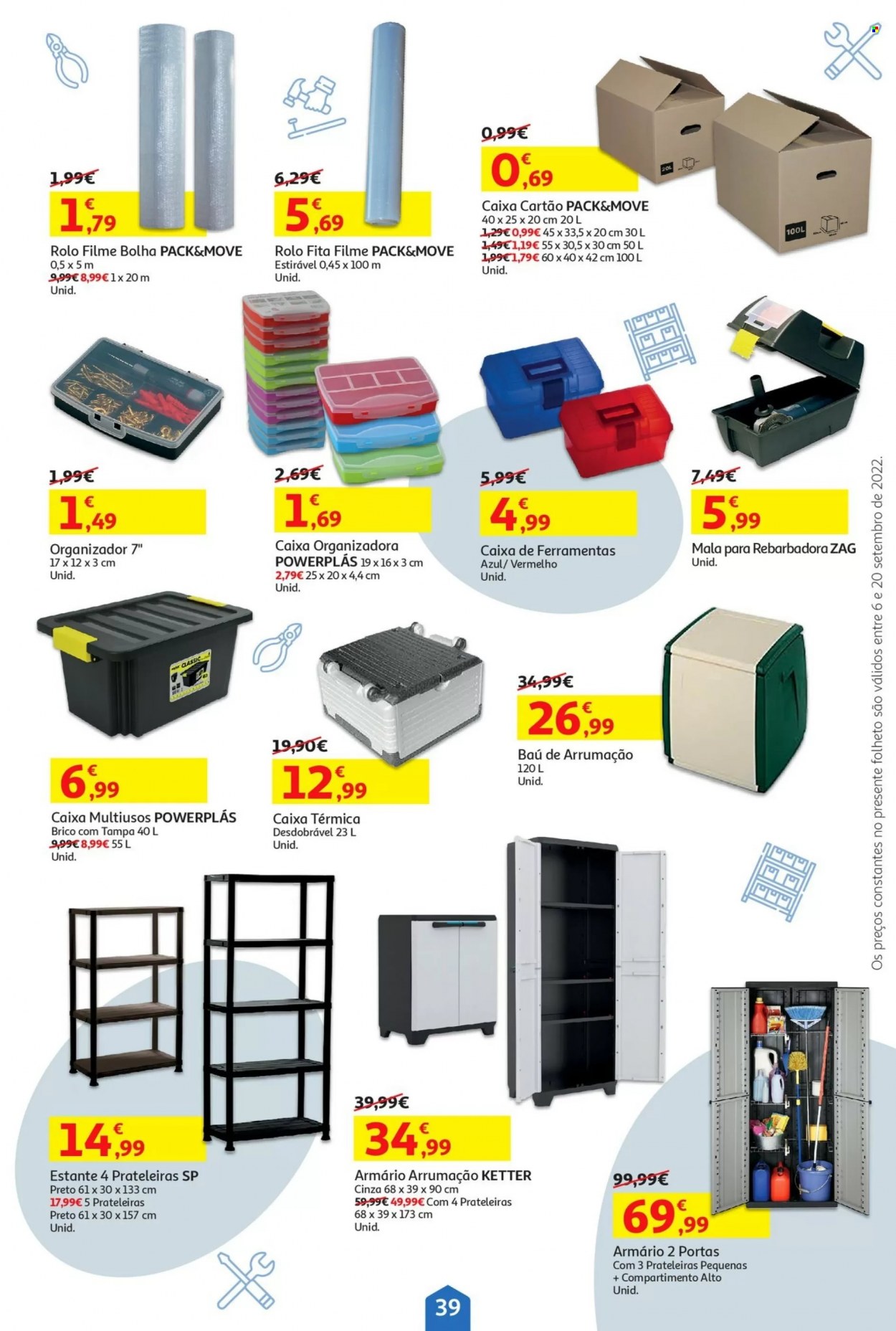 Folheto Auchan - 6.9.2022 - 20.9.2022. Página 39