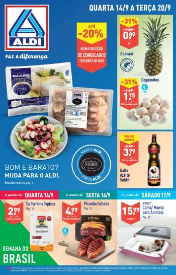 Folheto Aldi - 14.9.2022 - 20.9.2022.