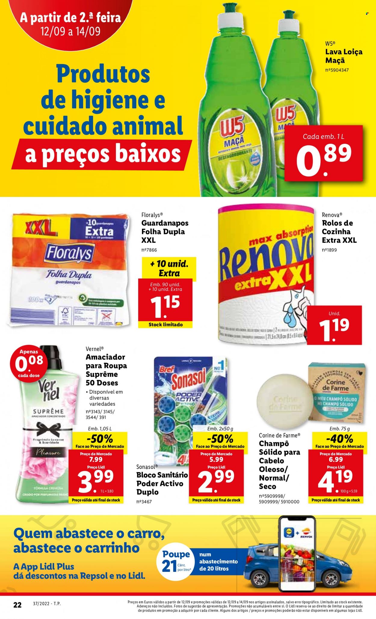Folheto Lidl - 12.9.2022 - 18.9.2022. Página 22