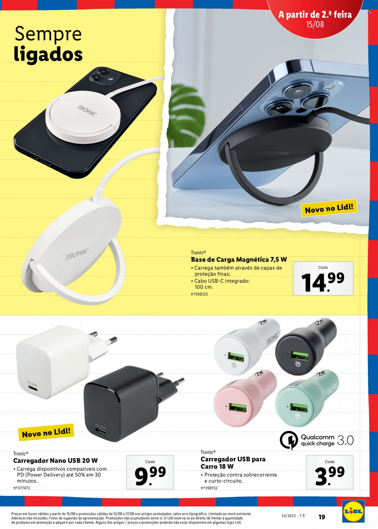 Folheto Lidl - 15.9.2022 - 21.9.2022. Página 19