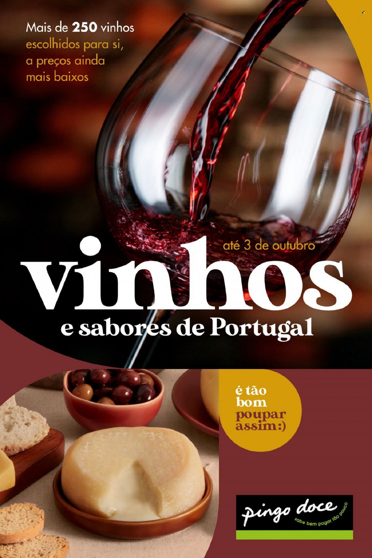 thumbnail - Folheto Pingo Doce - 13.9.2022 - 3.10.2022 - Produtos em promoção - vinho. Página 1.