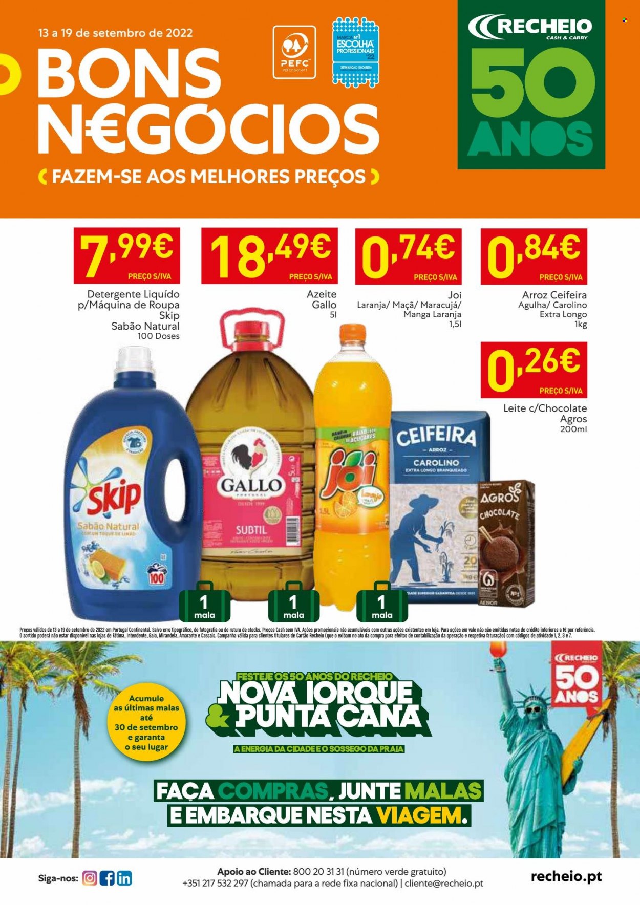 Folheto Recheio - 13.9.2022 - 19.9.2022. Página 1