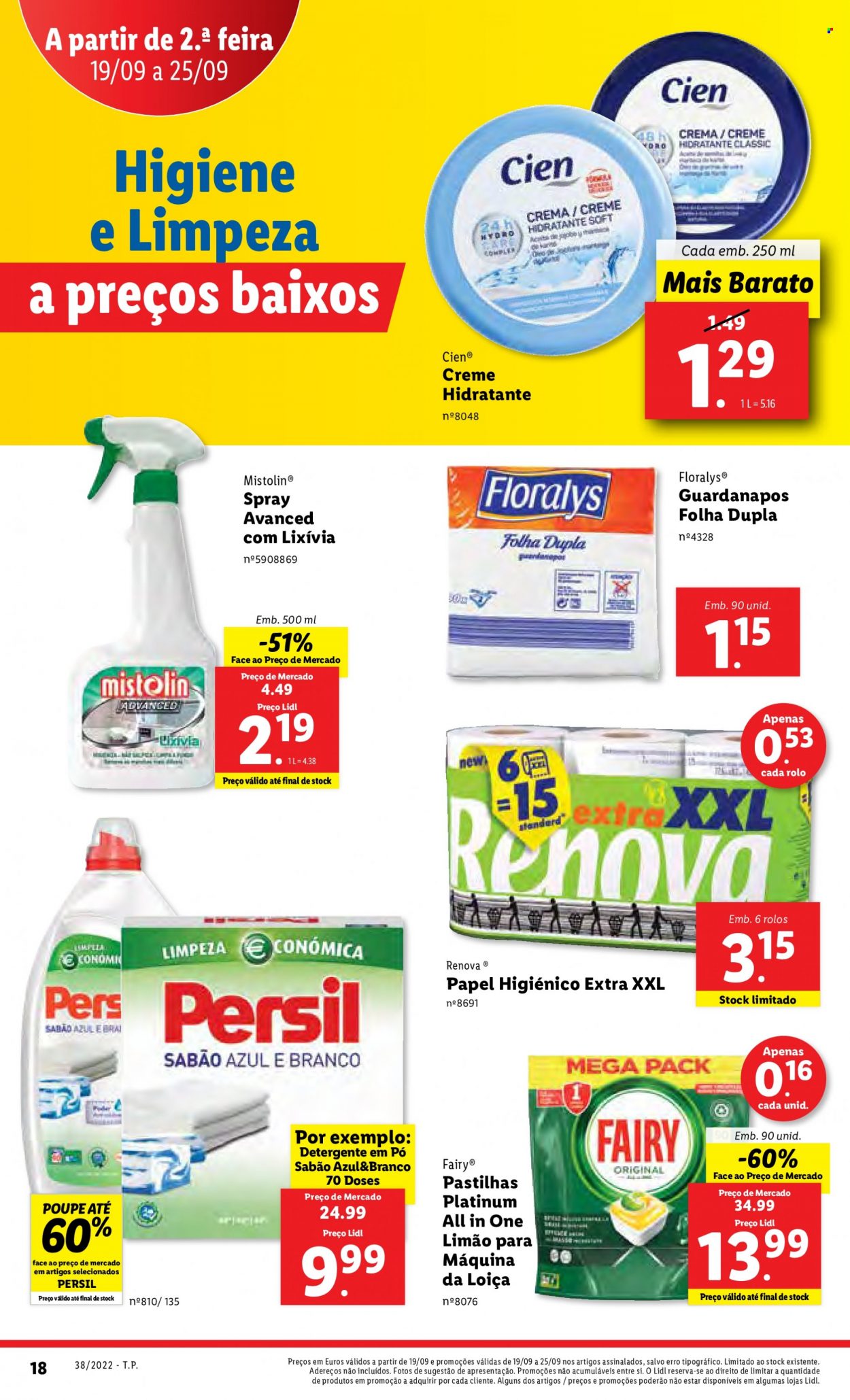 Folheto Lidl - 19.9.2022 - 25.9.2022. Página 38