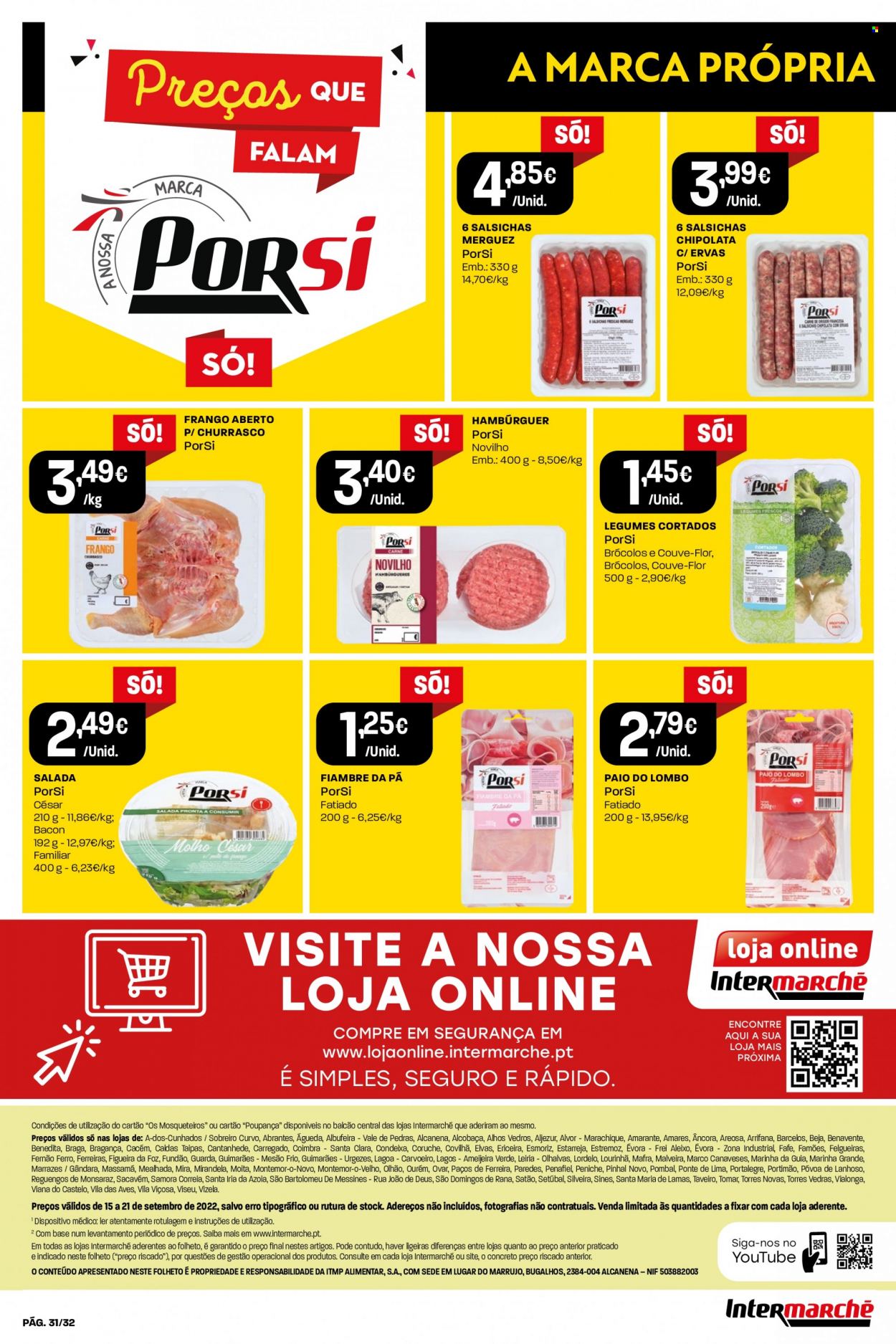 Folheto Intermarché - 15.9.2022 - 21.9.2022. Página 31