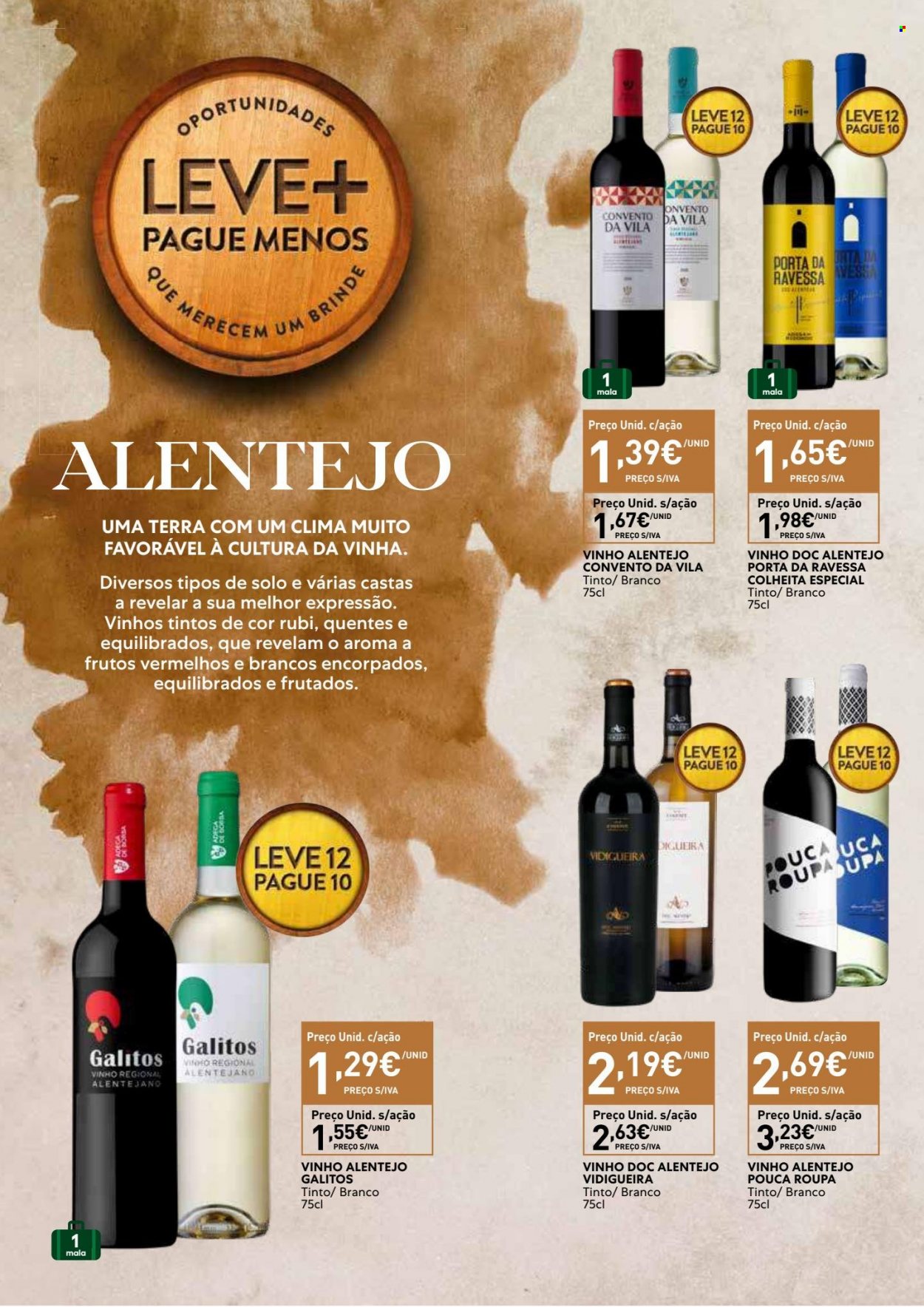 thumbnail - Folheto Recheio - 8.9.2022 - 28.9.2022 - Produtos em promoção - vinho, Vinho Alentejo. Página 18.