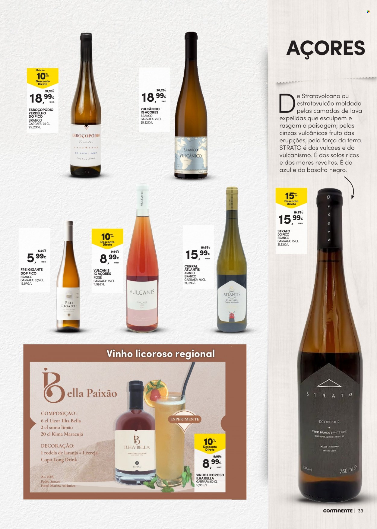 thumbnail - Folheto Continente Modelo - 20.9.2022 - 17.10.2022 - Produtos em promoção - vinho. Página 33.