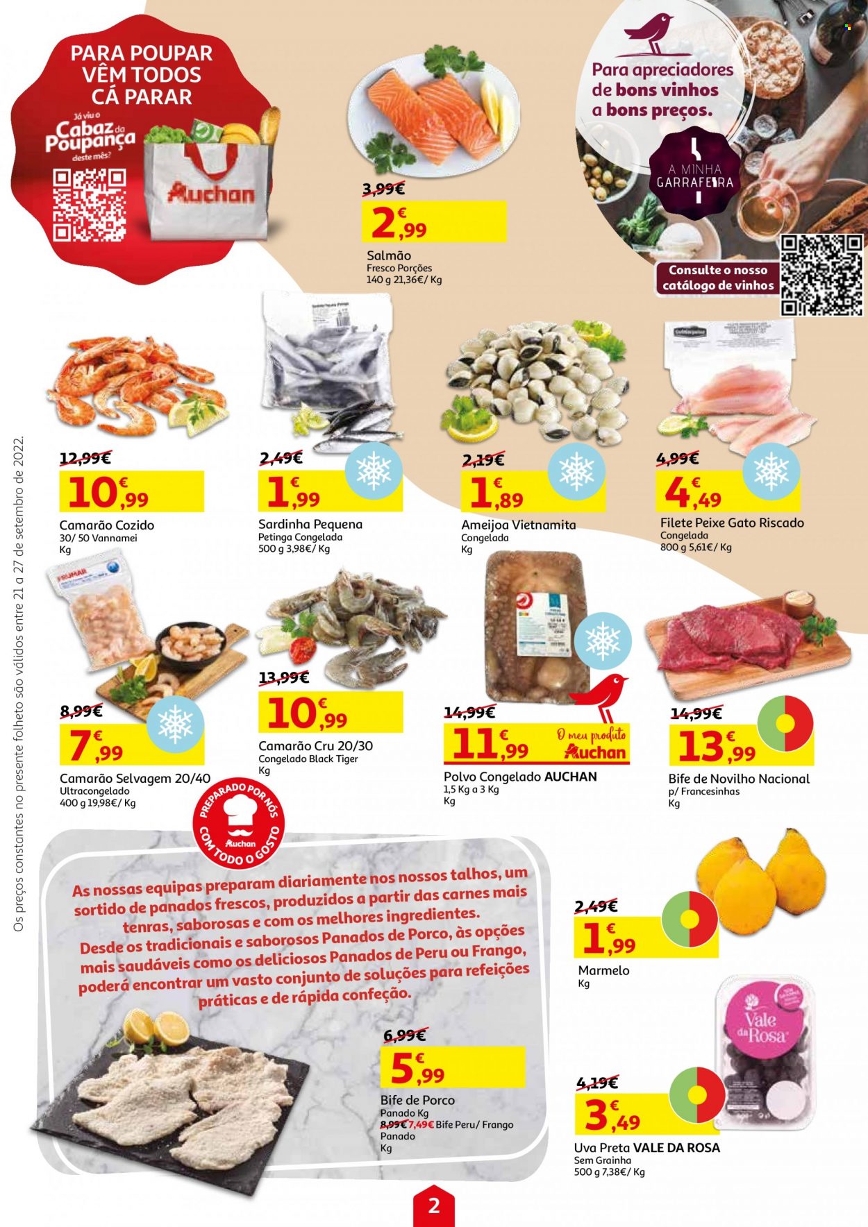 Folheto Auchan - 21.9.2022 - 27.9.2022. Página 2