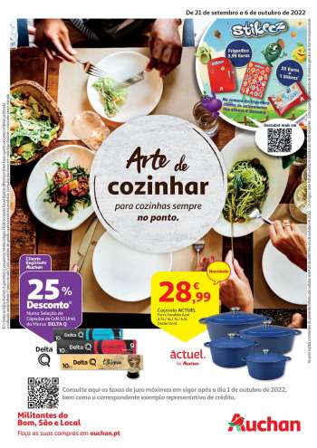 Folheto Auchan - 21.9.2022 - 6.10.2022.