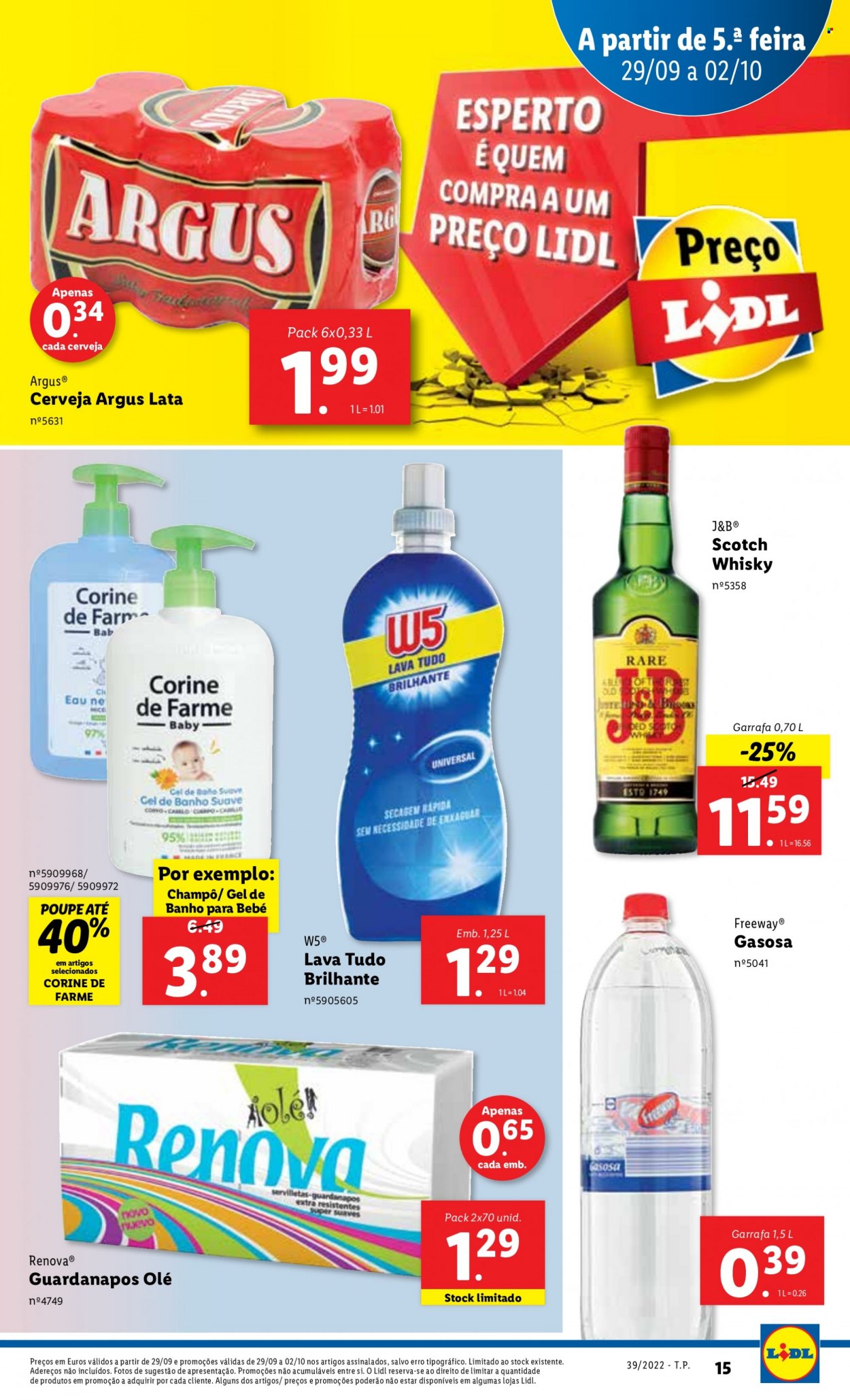 Folheto Lidl - 26.9.2022 - 2.10.2022. Página 33