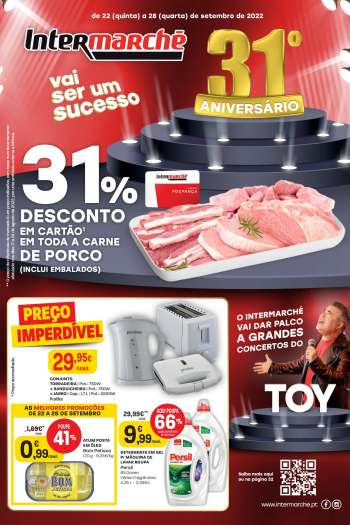 Folheto Intermarché - 22.9.2022 - 28.9.2022.
