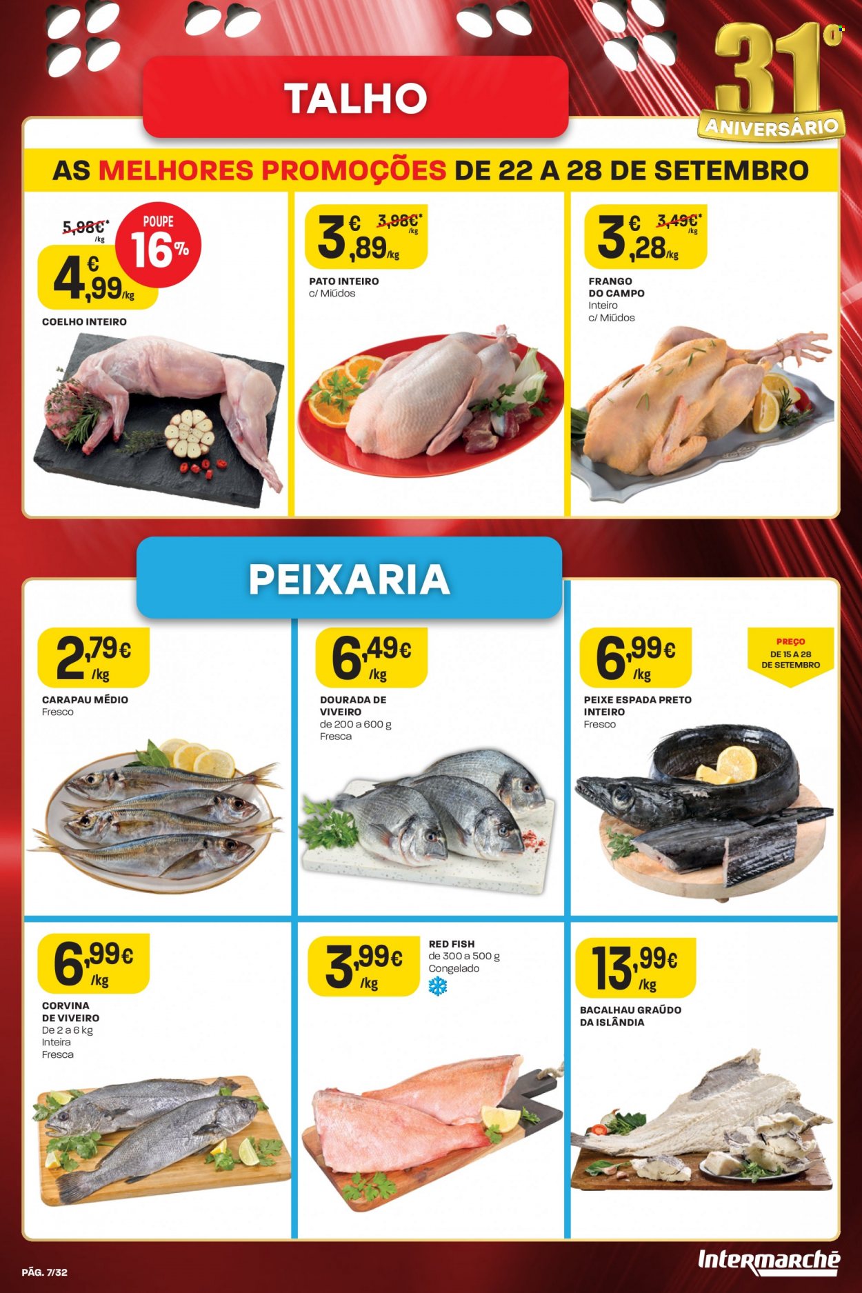 Folheto Intermarché - 22.9.2022 - 28.9.2022. Página 7
