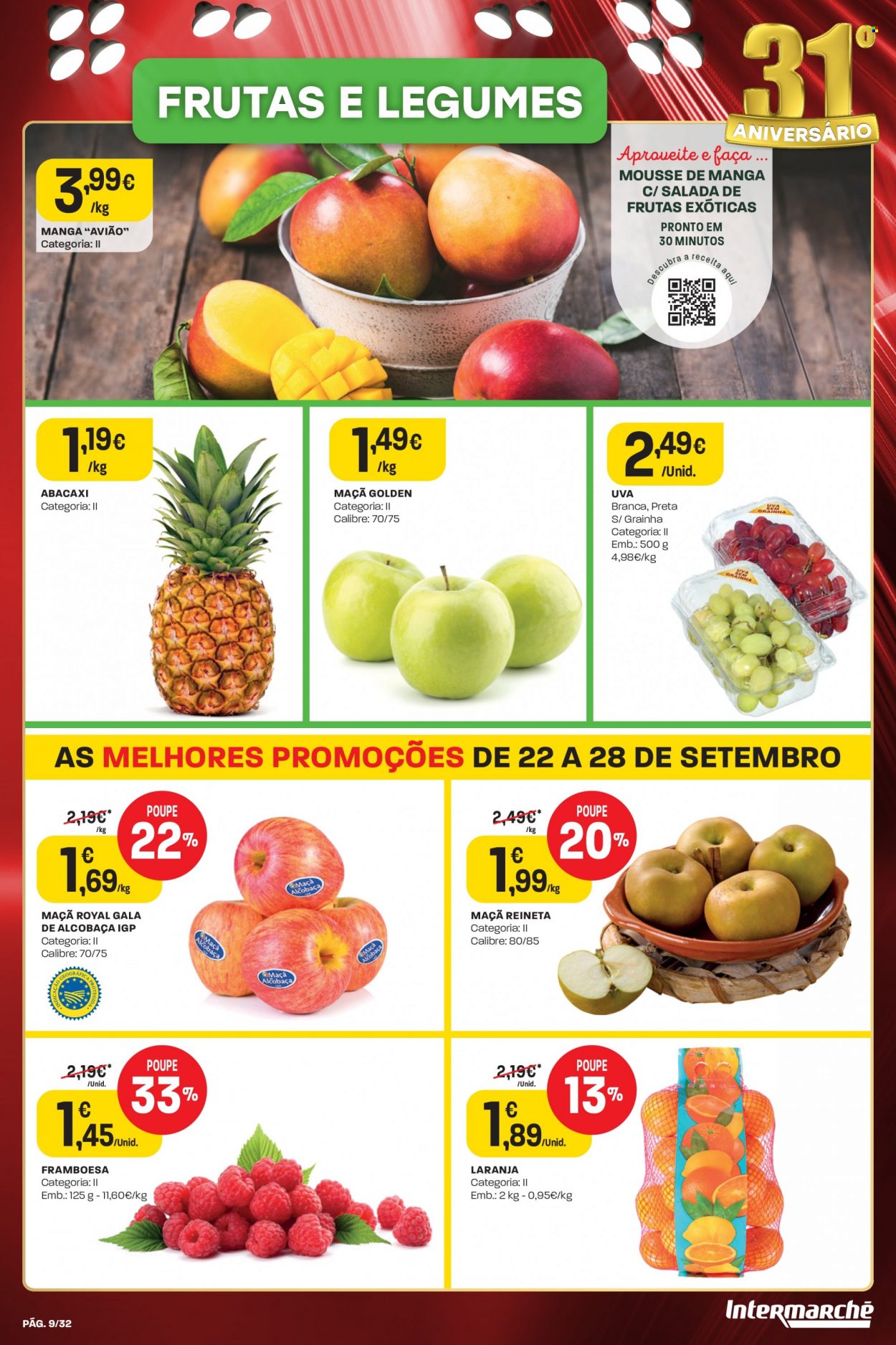 Folheto Intermarché - 22.9.2022 - 28.9.2022. Página 9