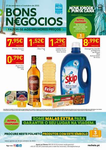 Folheto Recheio - 27.9.2022 - 3.10.2022.