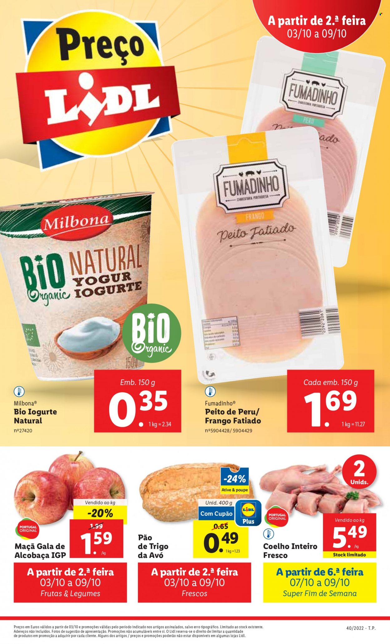 Folheto Lidl - 3.10.2022 - 9.10.2022. Página 1