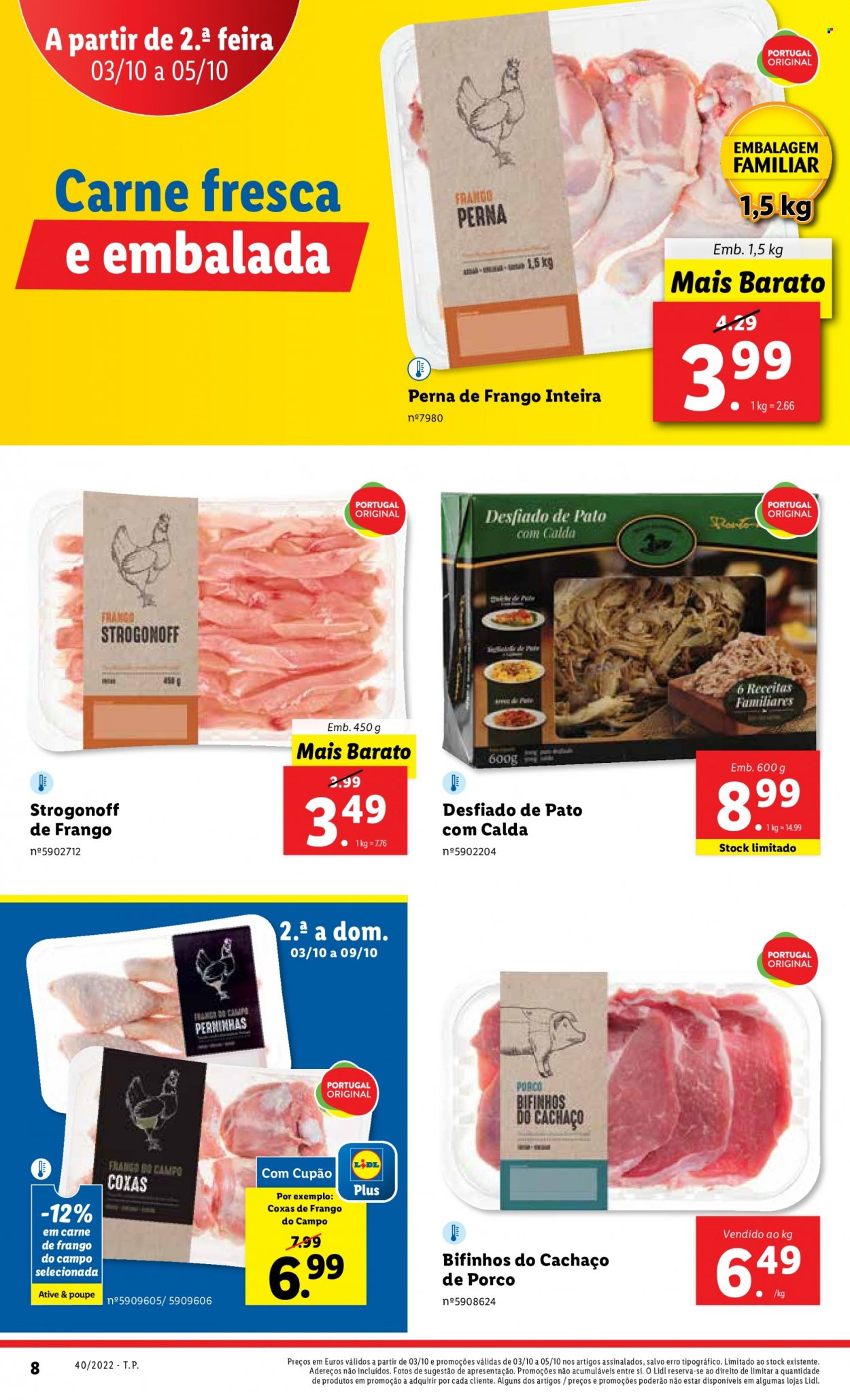 Folheto Lidl - 3.10.2022 - 9.10.2022. Página 8