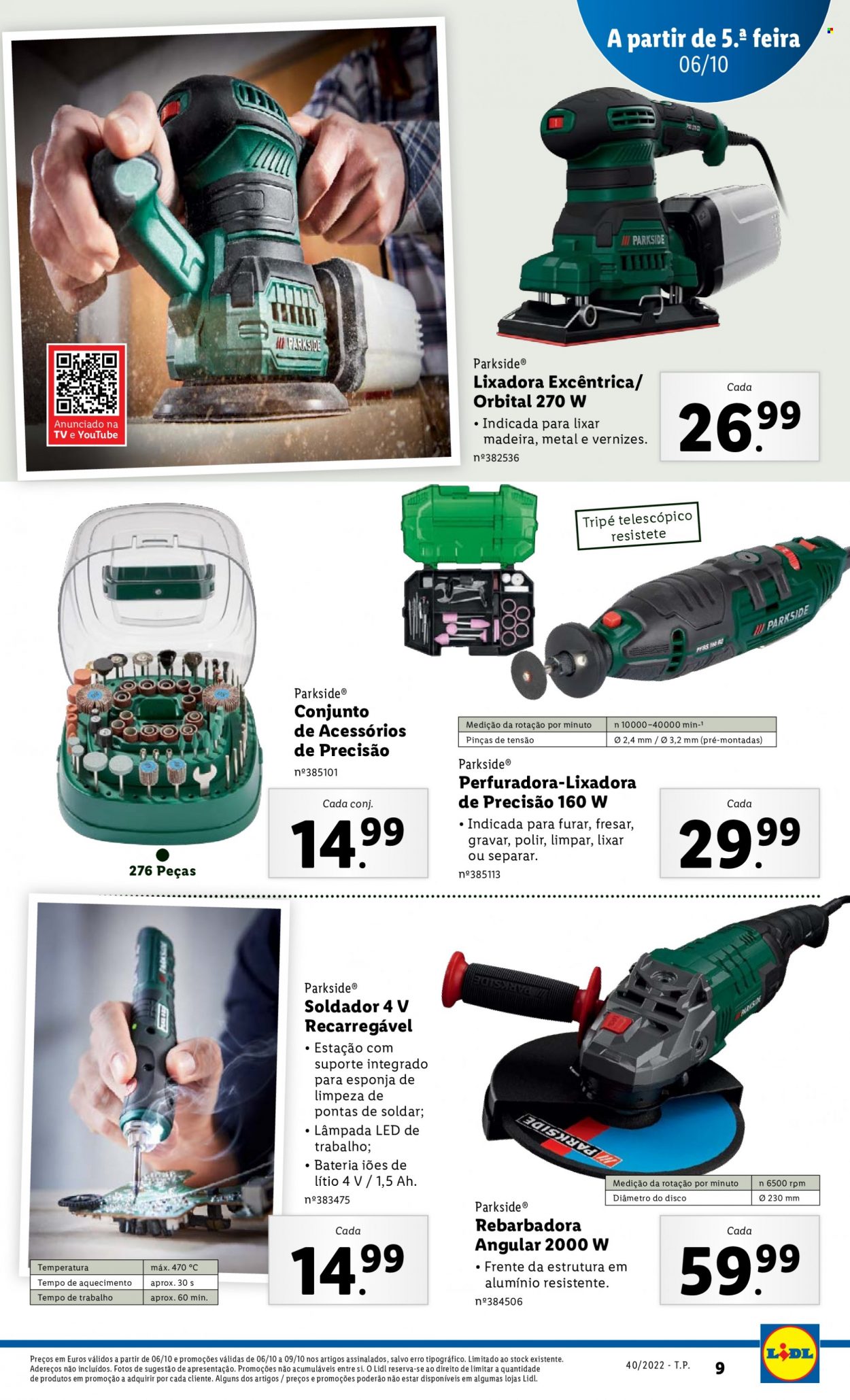 Folheto Lidl - 3.10.2022 - 9.10.2022. Página 39