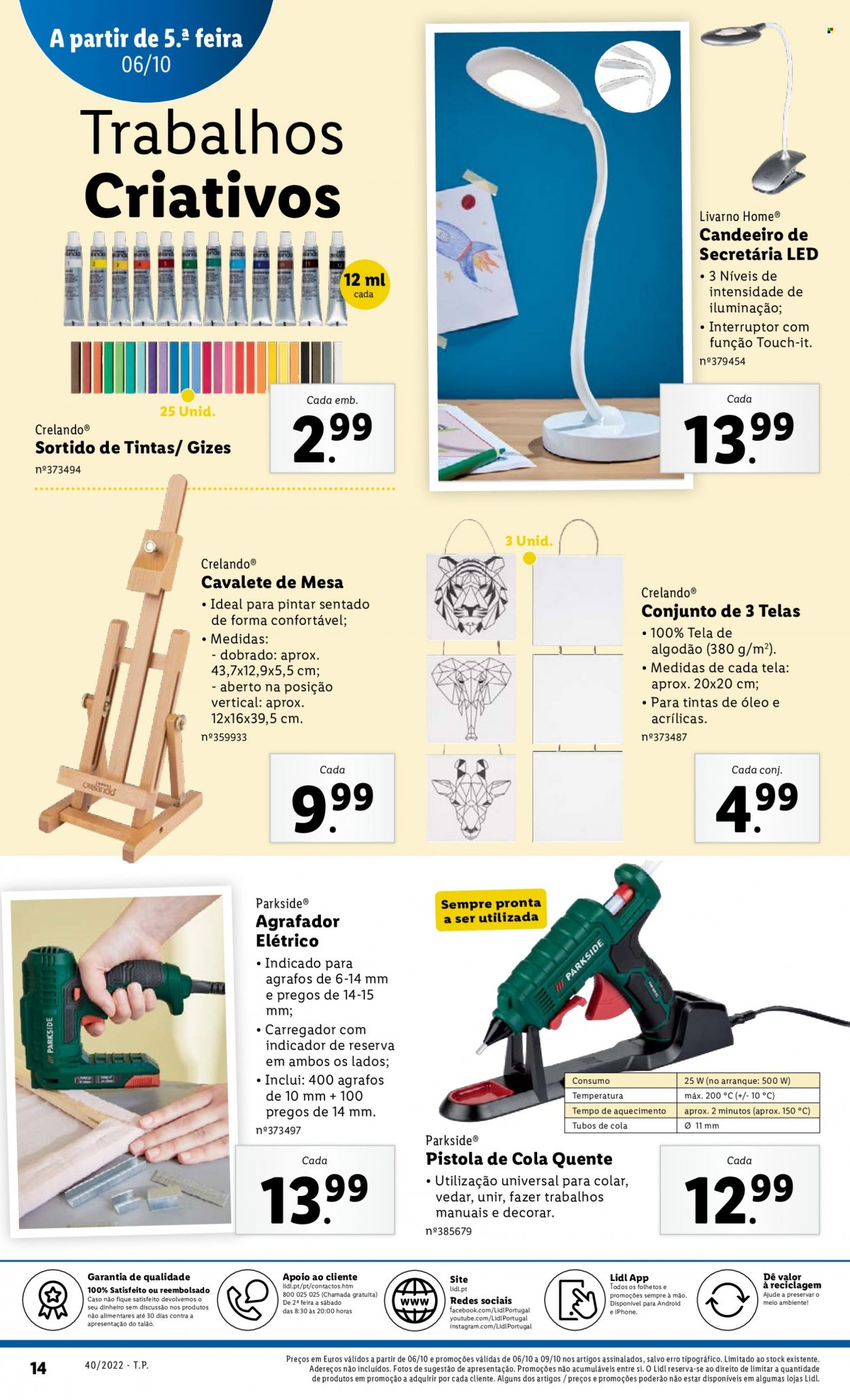 Folheto Lidl - 3.10.2022 - 9.10.2022. Página 44