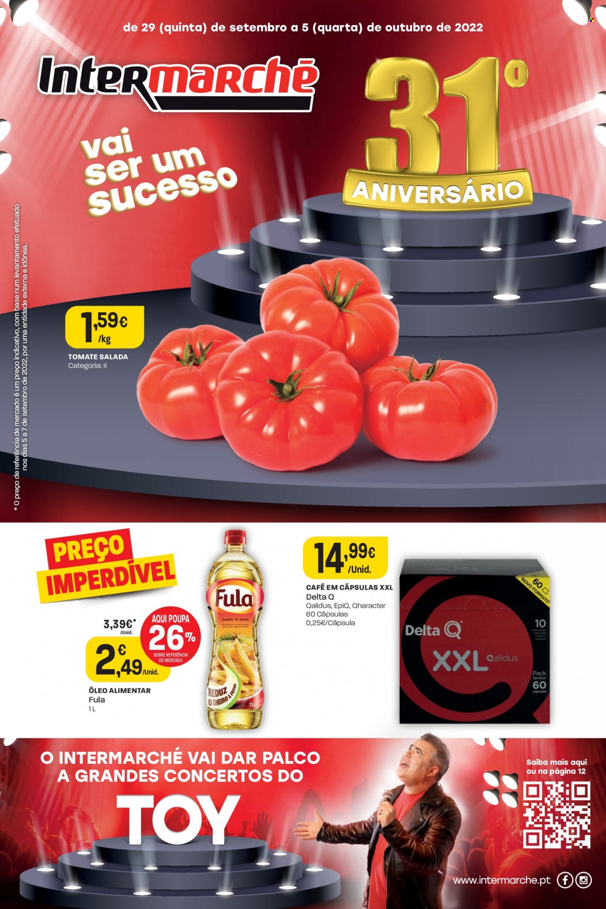 Folheto Intermarché - 29.9.2022 - 5.10.2022. Página 1