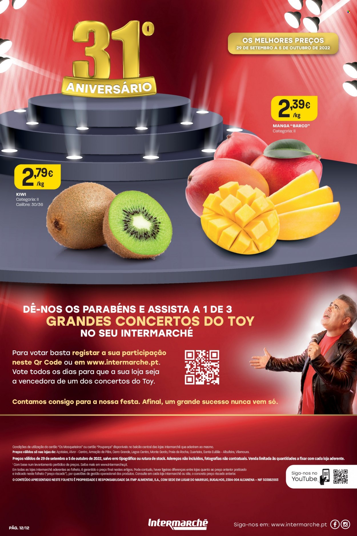 Folheto Intermarché - 29.9.2022 - 5.10.2022. Página 12