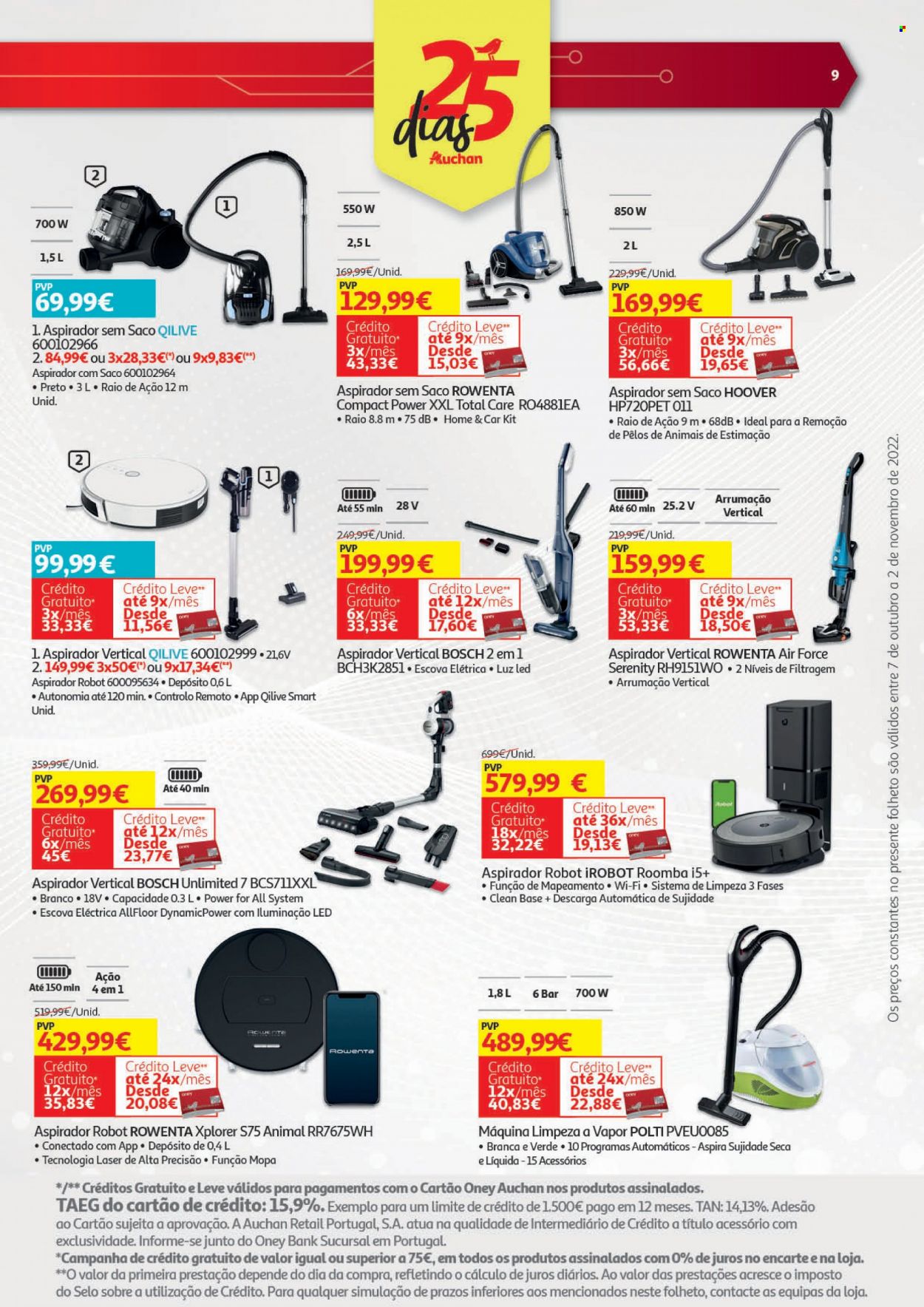 Folheto Auchan - 7.10.2022 - 2.11.2022. Página 9