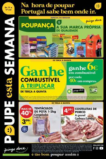 Folheto Pingo Doce - 11.10.2022 - 17.10.2022.