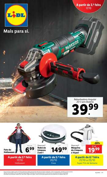 Folheto Lidl - 17.10.2022 - 23.10.2022.