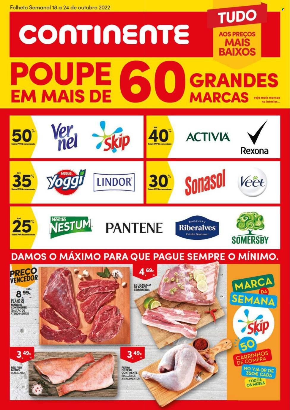 Folheto Continente Bom Dia - 18.10.2022 - 24.10.2022. Página 1