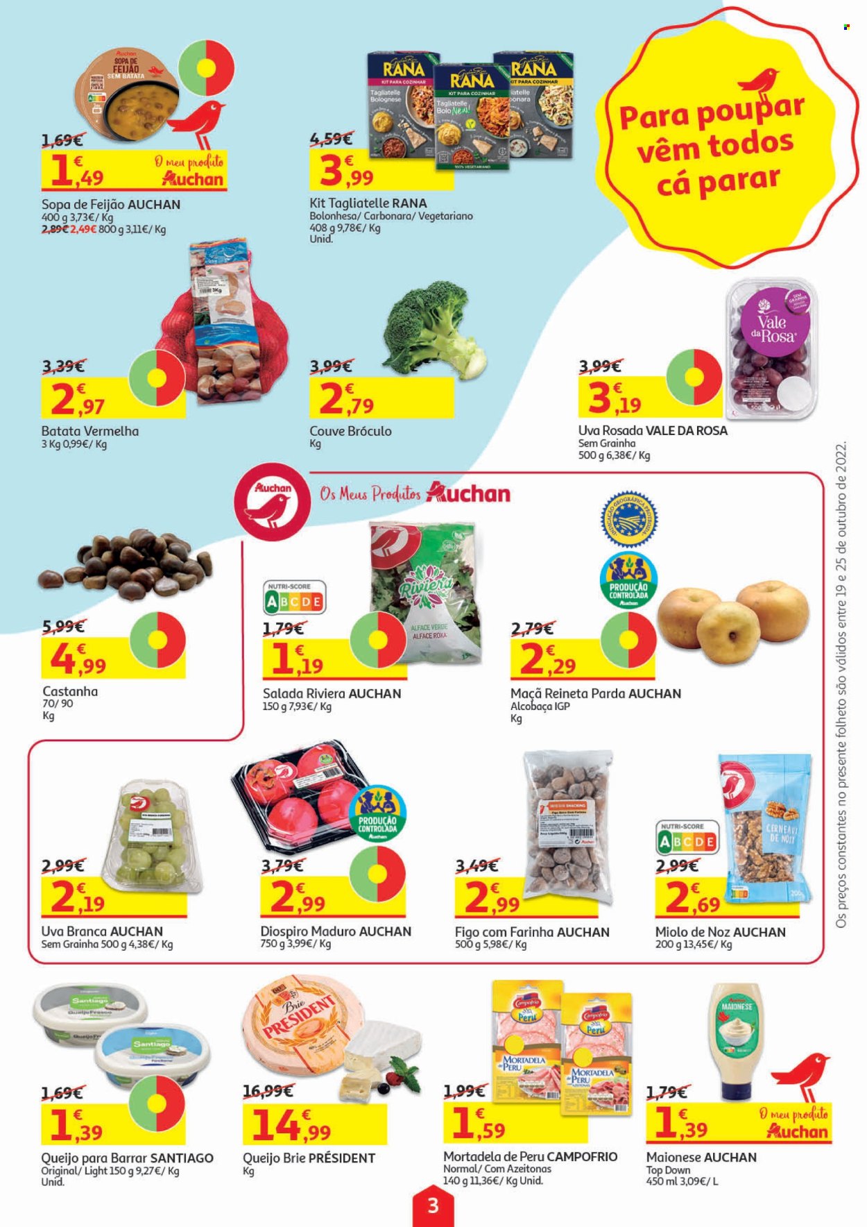 Folheto Auchan - 19.10.2022 - 25.10.2022. Página 3