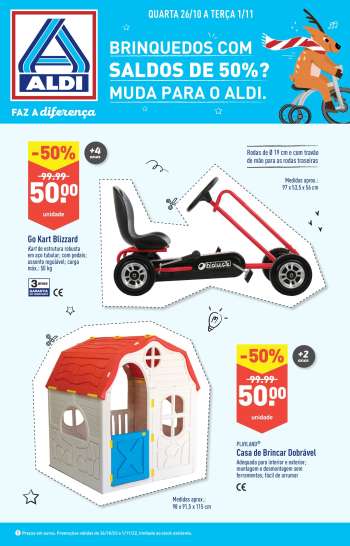 Folheto Aldi - 26.10.2022 - 1.11.2022.