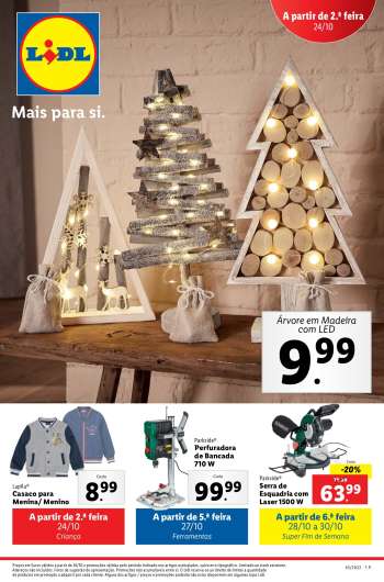 Folheto Lidl - 24.10.2022 - 30.10.2022.