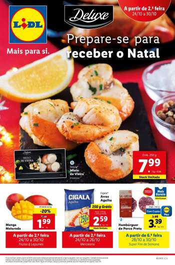 Folheto Lidl - 24.10.2022 - 30.10.2022.