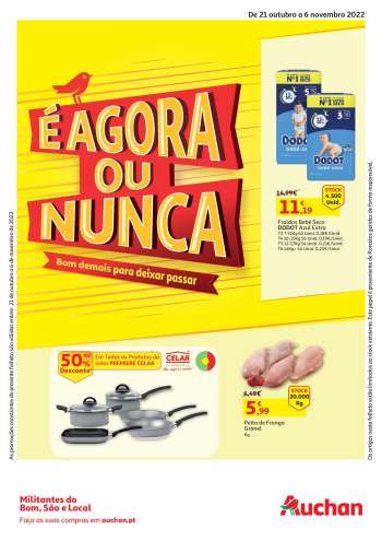 Folheto Auchan - 21.10.2022 - 6.11.2022.