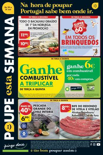 Folheto Pingo Doce - 25.10.2022 - 31.10.2022.