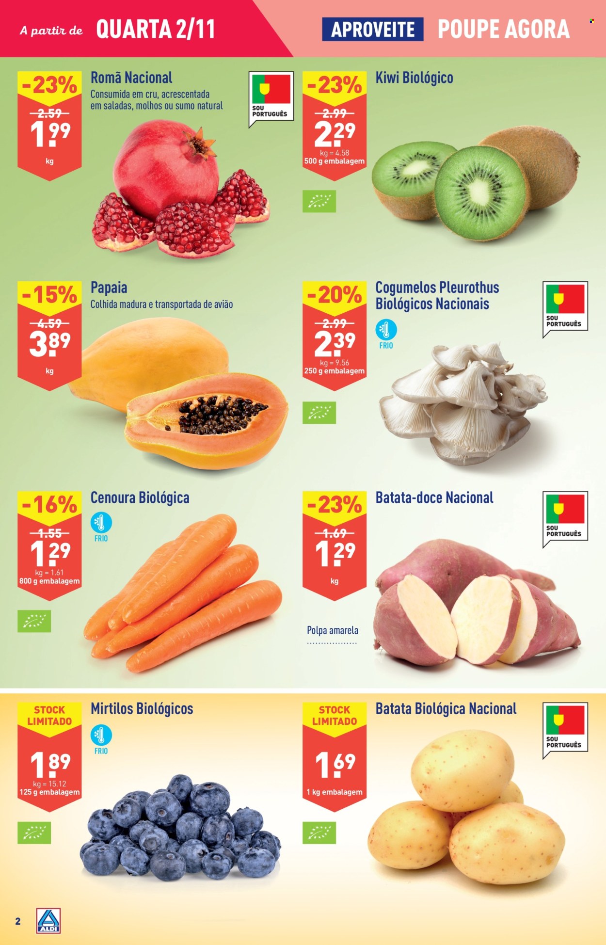 Folheto Aldi - 2.11.2022 - 8.11.2022. Página 2