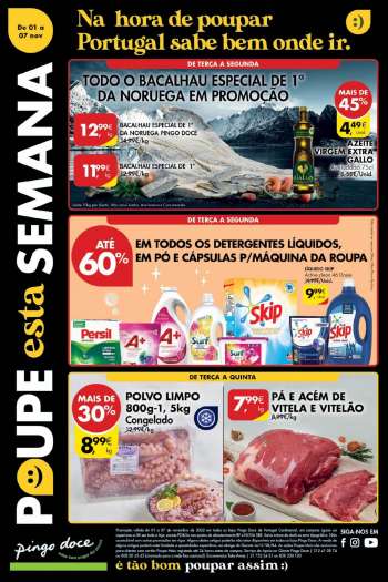 Folheto Pingo Doce - 1.11.2022 - 7.11.2022.