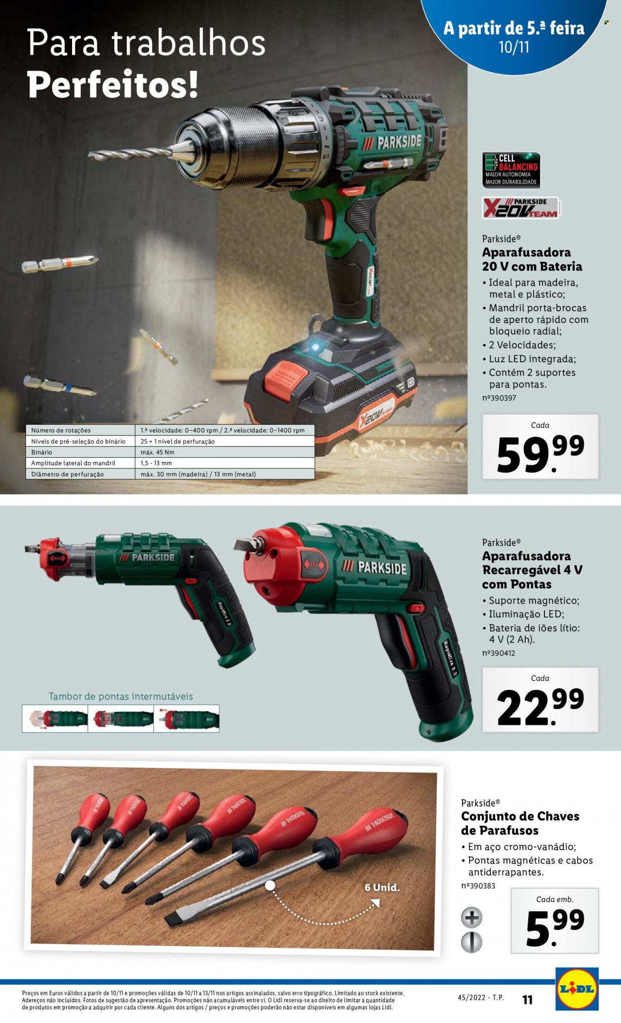 Folheto Lidl - 7.11.2022 - 13.11.2022. Página 43