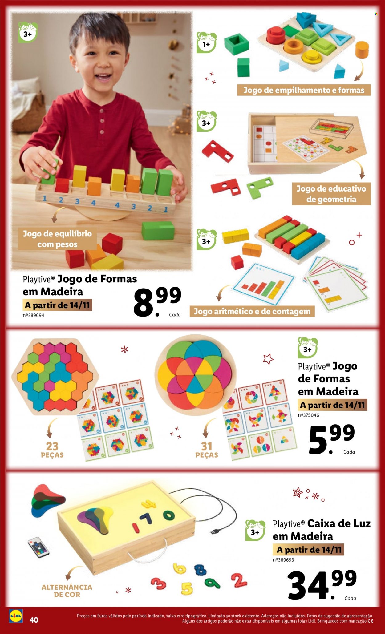 Folheto Lidl - 7.11.2022 - 15.12.2022. Página 40